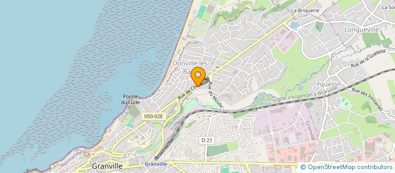 localisation de l'entreprise ALIANZA  DONVILLE-LES-BAINS