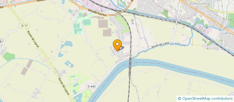 localisation de l'entreprise ALIAREC ENVIRONNEMENT  BOE