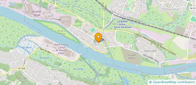 localisation de l'entreprise ALIAS  INDRE