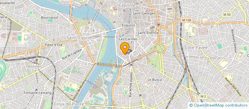 localisation de l'entreprise ALIAS ASS  TOULOUSE