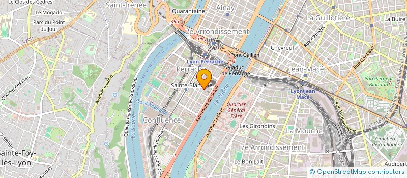 localisation de l'entreprise ALIAS CONSEIL à LYON