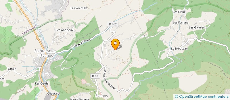 localisation de l'entreprise ALIAS ENERGIE à EVENOS