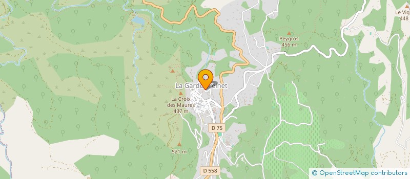 localisation de l'entreprise ALIAS JBN à LA GARDE-FREINET