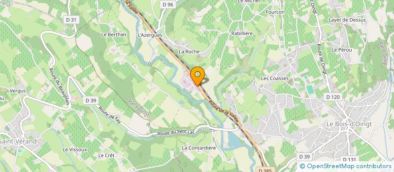 localisation de l'entreprise ALIAS MG  VAL D'OINGT