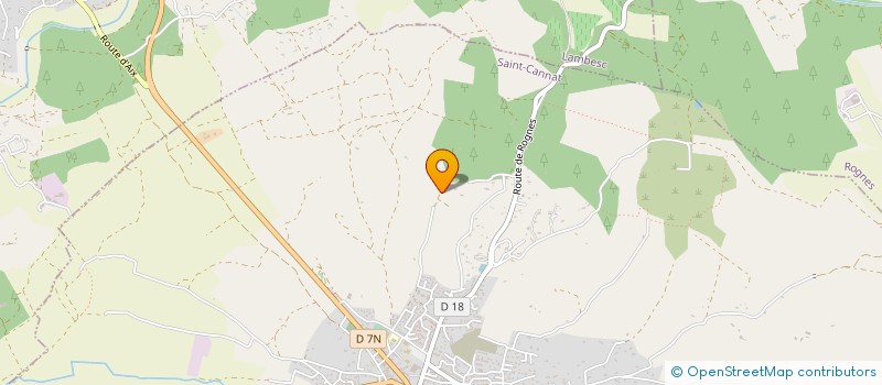 localisation de l'entreprise ALIAS PRODUCTION à SAINT-CANNAT