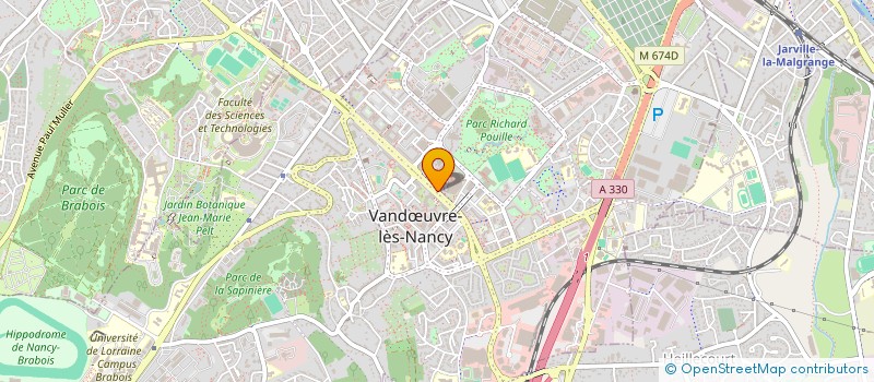 localisation de l'entreprise ALIAS SECURITE SERVICE  VANDUVRE-LES-NANCY