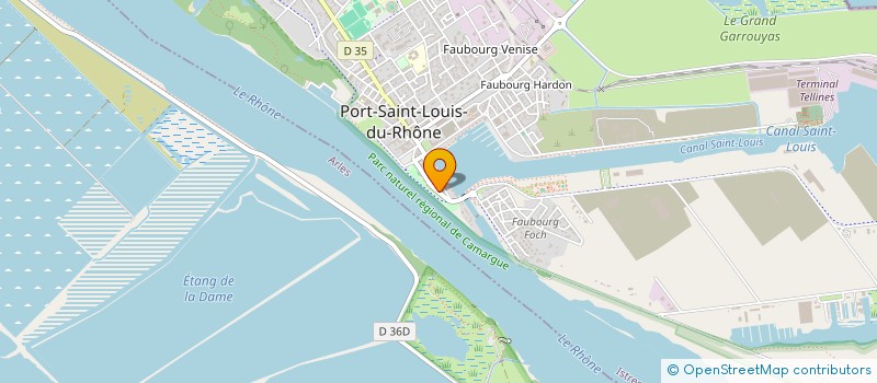 localisation de l'entreprise ALIAS SERVICES à PORT-SAINT-LOUIS-DU-RHONE