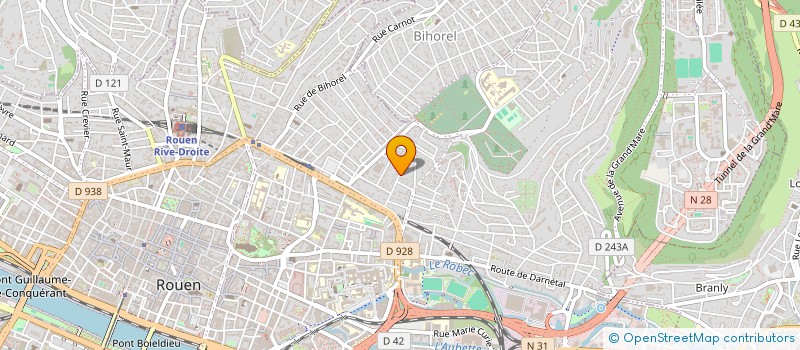 localisation de l'entreprise ALIAS VICTOR à ROUEN