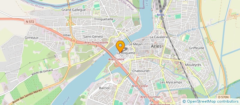 localisation de l'entreprise ALIASS  ARLES