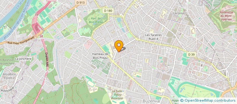 localisation de l'entreprise ALIATECK à RUEIL-MALMAISON