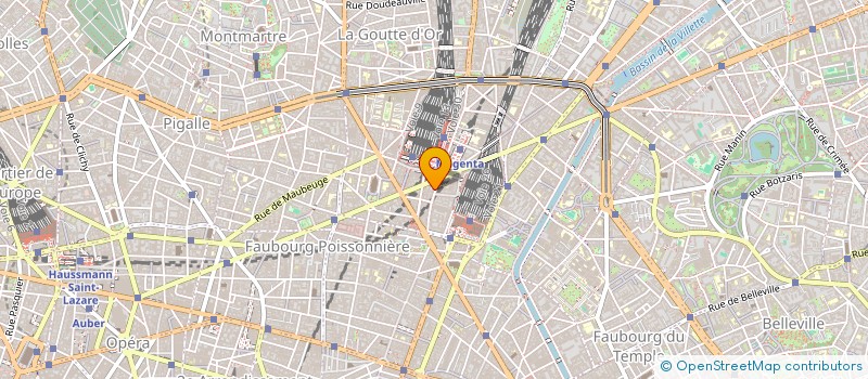 localisation de l'entreprise ALIBAT SARL  PARIS