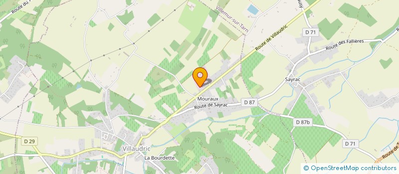 localisation de l'entreprise ALIBERT  VILLAUDRIC