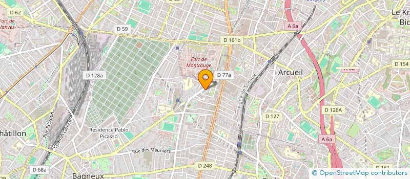 localisation de l'entreprise ALIBERT BONNAFONT à BAGNEUX