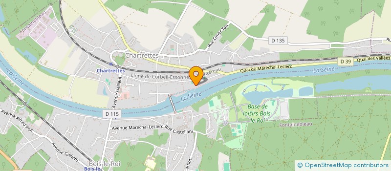 localisation de l'entreprise ALIBERT ET GUILLOT à CHARTRETTES