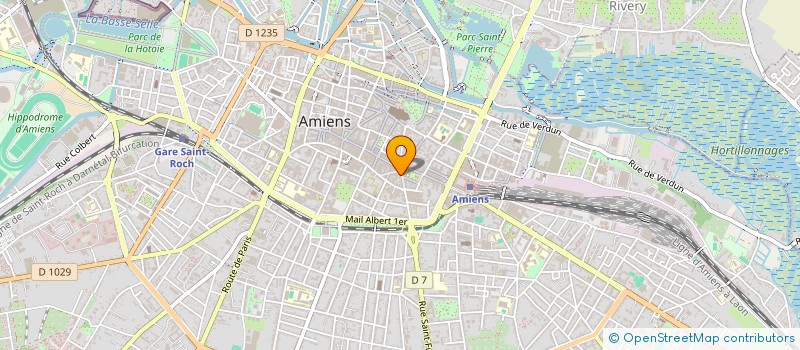 localisation de l'entreprise ALIBI à AMIENS
