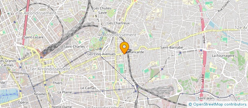 localisation de l'entreprise ALIBI à MARSEILLE