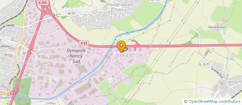 localisation de l'entreprise ALIBIO à FLEVILLE-DEVANT-NANCY
