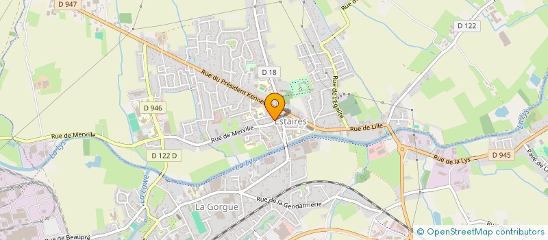 localisation de l'entreprise ALIBORON  ESTAIRES