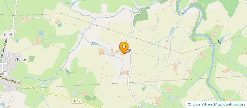 localisation de l'entreprise ALIBRYNO  MAUGES-SUR-LOIRE