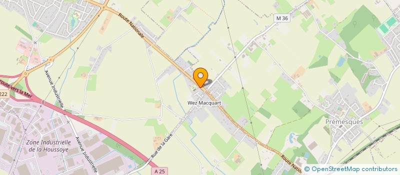 localisation de l'entreprise ALIC  LA CHAPELLE-D'ARMENTIERES