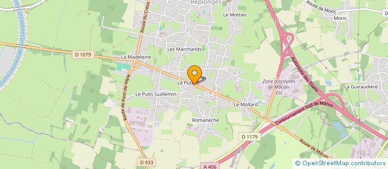 localisation de l'entreprise ALICAM à REPLONGES