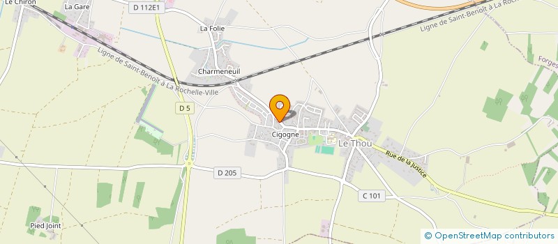 localisation de l'entreprise ALICANNE  LE THOU