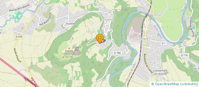 localisation de l'entreprise ALICE 2006  CORENT