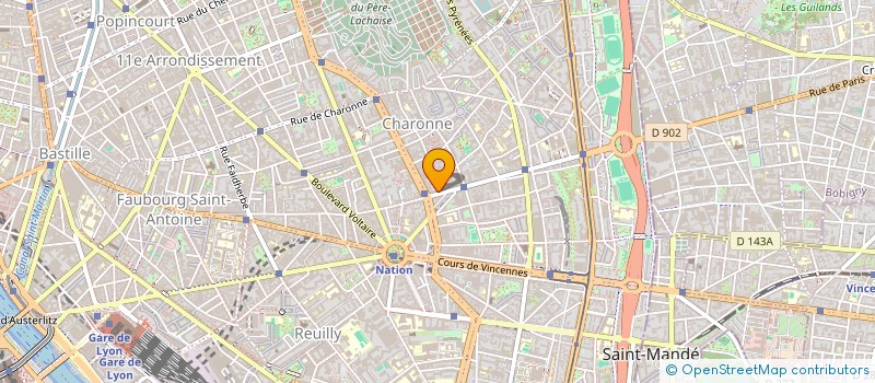 localisation de l'entreprise ALICE  PARIS