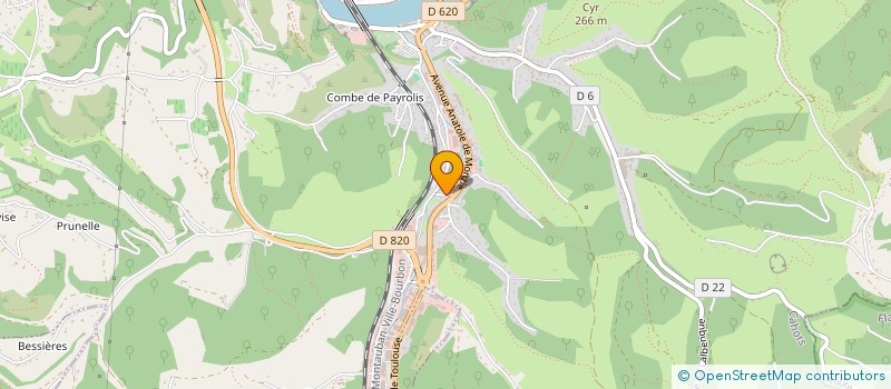 localisation de l'entreprise ALICE  CAHORS