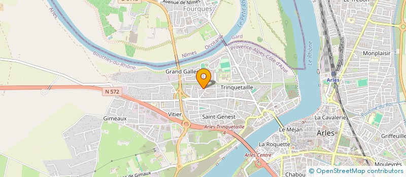 localisation de l'entreprise ALICE à ARLES