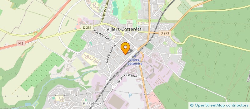 localisation de l'entreprise ALICE à VILLERS-COTTERETS