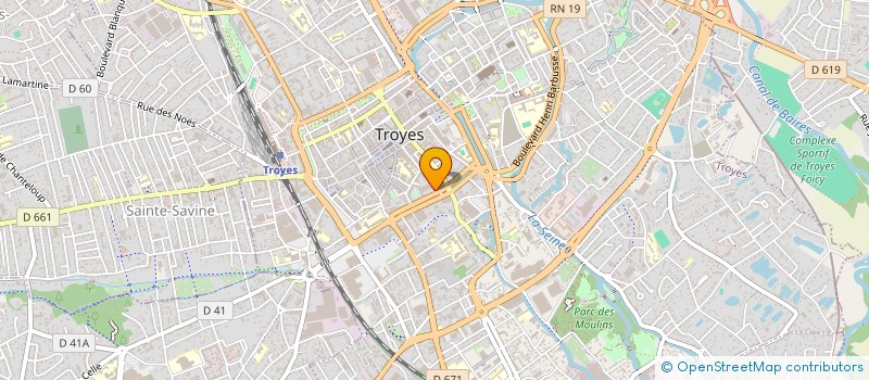 localisation de l'entreprise ALICE à TROYES