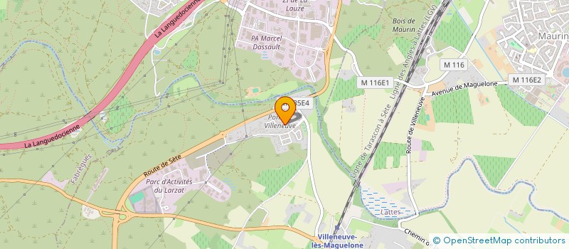 localisation de l'entreprise ALICE  VILLENEUVE-LES-MAGUELONE