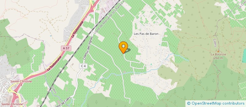 localisation de l'entreprise ALICE  CUERS