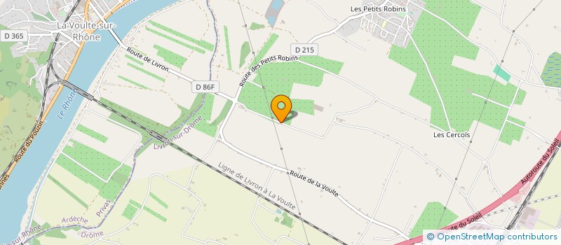 localisation de l'entreprise ALICE  LIVRON-SUR-DROME