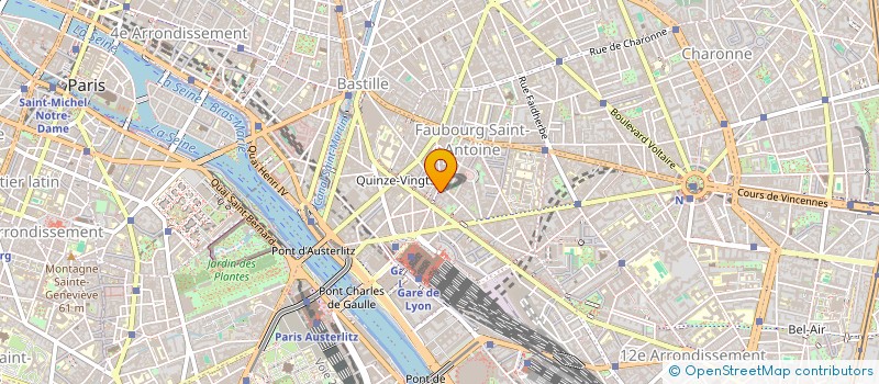 localisation de l'entreprise ALICE ANTELIN  PARIS