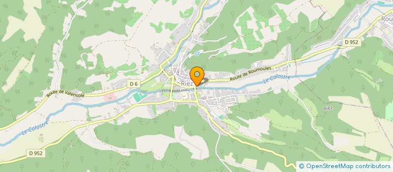 localisation de l'entreprise ALICE AU PAYS DES VERMEILS  RIEZ