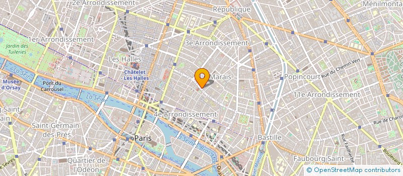 localisation de l'entreprise ALICE AUDOUIN CONSEIL à PARIS