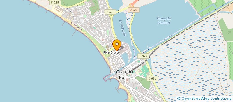 localisation de l'entreprise ALICE AVEZOU ET DELPHINE PANAYE NOTAIRES ASSOCIES D'UNE SOCIETE CIVILE PROFESSIONNELLE TITULAIRE D'UN OFFICE NOTARIAL  LE GRAU-DU-ROI