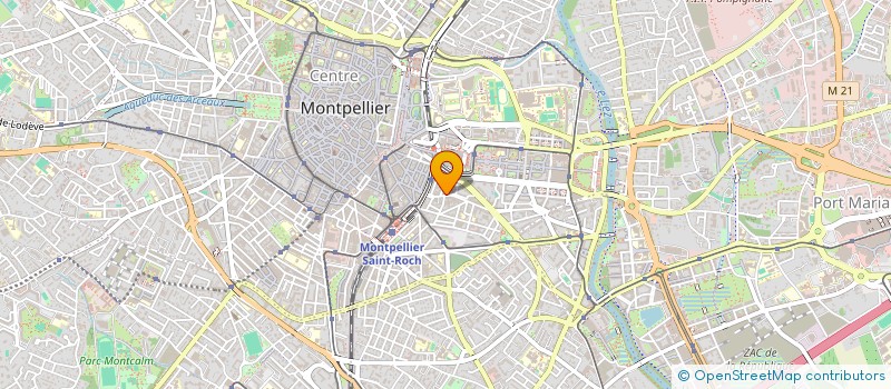 localisation de l'entreprise ALICE CAROLL IN WONDERLAND - ATELIERS ARTISTIQUES  MONTPELLIER