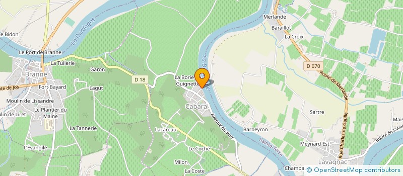 localisation de l'entreprise ALICE DESBOIS  VIGNONET