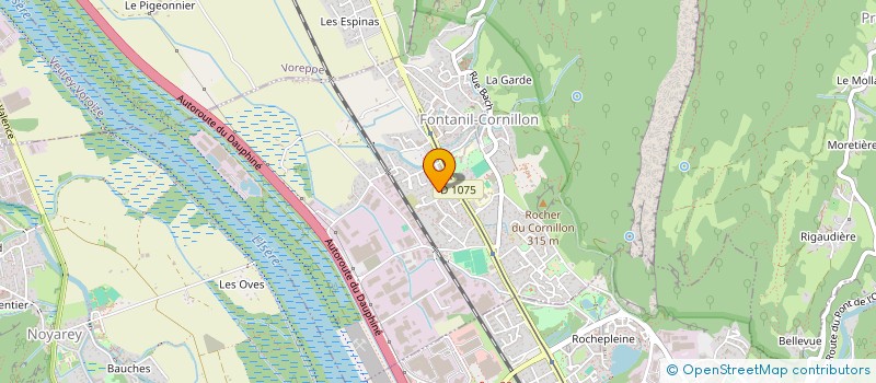 localisation de l'entreprise ALICE ET CLOCHETTE  FONTANIL-CORNILLON