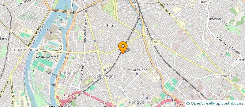 localisation de l'entreprise ALICE ET SOPHIE EN ITALIE  TOULOUSE