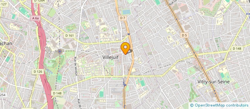 localisation de l'entreprise ALICE HAIR STYLE  VILLEJUIF