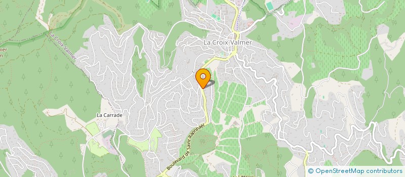 localisation de l'entreprise ALICE INNOVATION  LA CROIX-VALMER