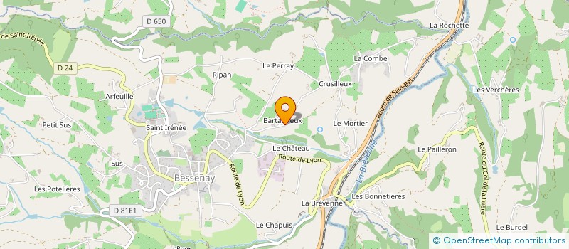 localisation de l'entreprise ALICE LUC COMMUNITY MANAGER  BESSENAY