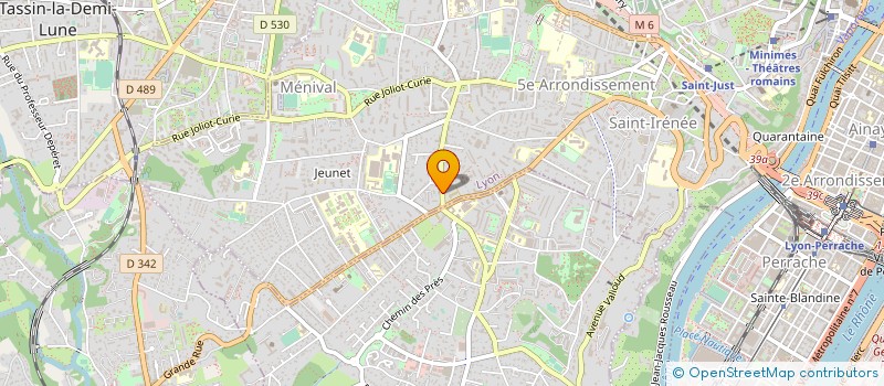 localisation de l'entreprise ALICE MANAGEMENT SAS à LYON
