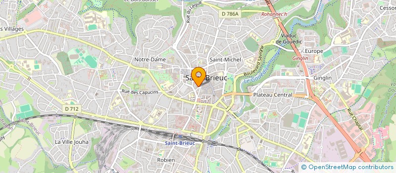 localisation de l'entreprise ALICE MARIAGES à SAINT-BRIEUC