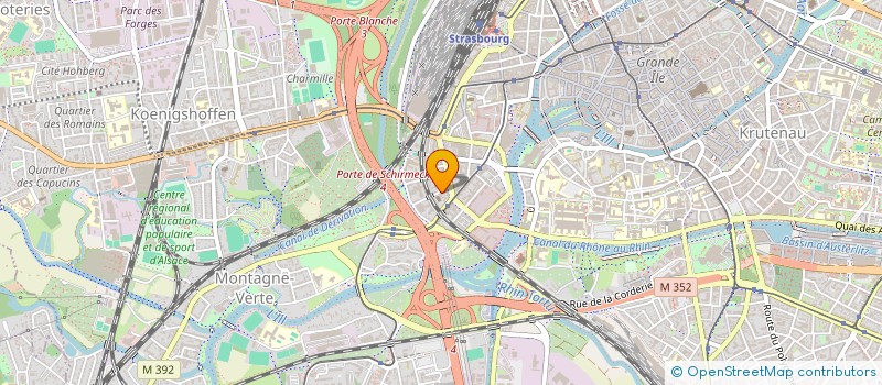 localisation de l'entreprise ALICE NAEGEL à STRASBOURG