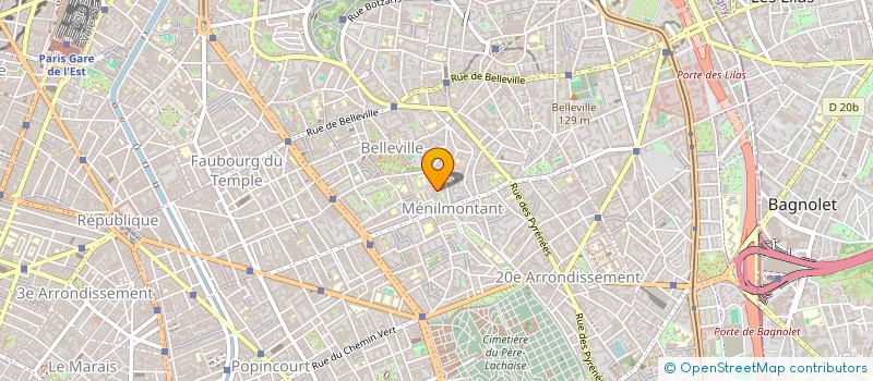 localisation de l'entreprise ALICE PICHON  PARIS